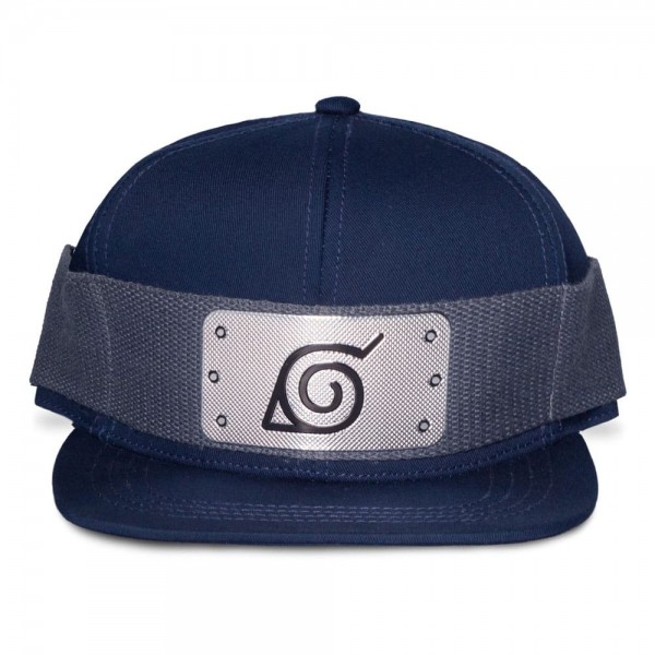 Naruto Shippuden - Snapback Cap Blue Logo: Difuzed-Copy