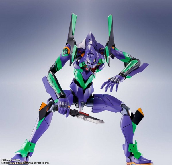 Evangelion - Test Type-01 Actionfigur / DYNACTION [BESCHÄDIGTE VERP.]: Tamashii Nations