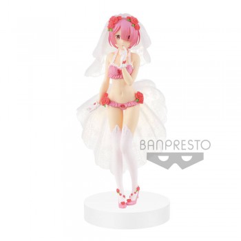 Re: Zero Starting Life in Another World - Ram Figur / EXQ: Banpresto Re: Zero Starting Life in Another World - Ram Figur / EXQ: Banpresto