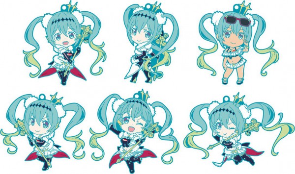 Hatsune Miku GT Project - Gummi-Anhänger / Nendoroid Plus: Good Smile Racing