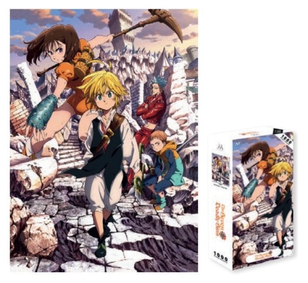 The Seven Deadly Sins - Puzzle 1000 Teile: Plastoy