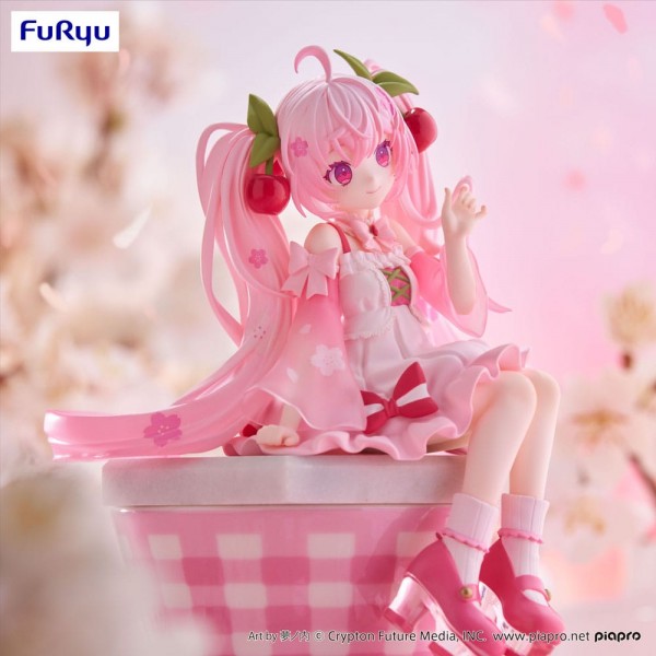 Vocaloid - Sakura Miku Figur / Noodle Stopper: Furyu
