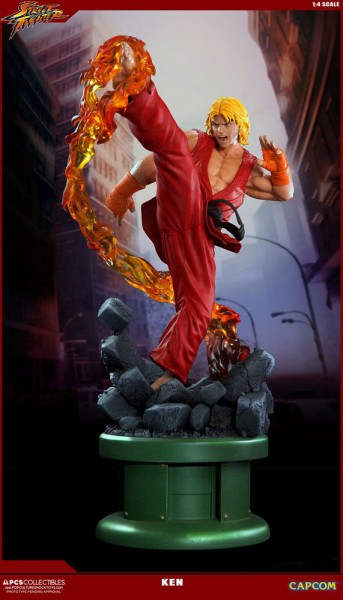 Street Fighter IV - Ken Statue: Pop Culture Schock