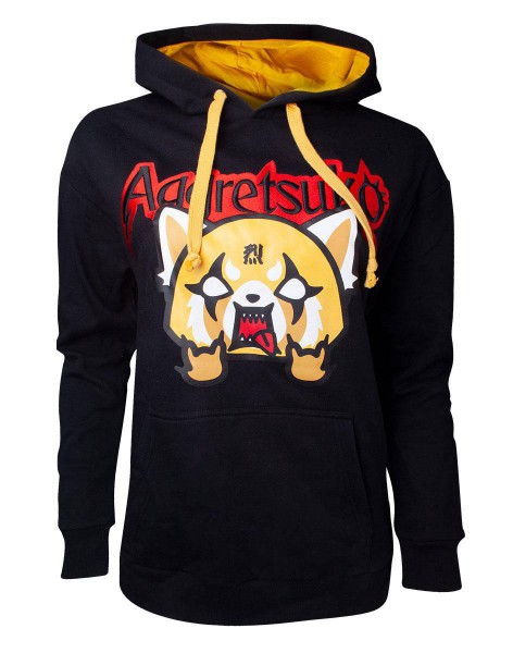 Aggretsuko - Girlie Kapuzenpullover Größe XL / Motiv Aggretsuko: Difuzed