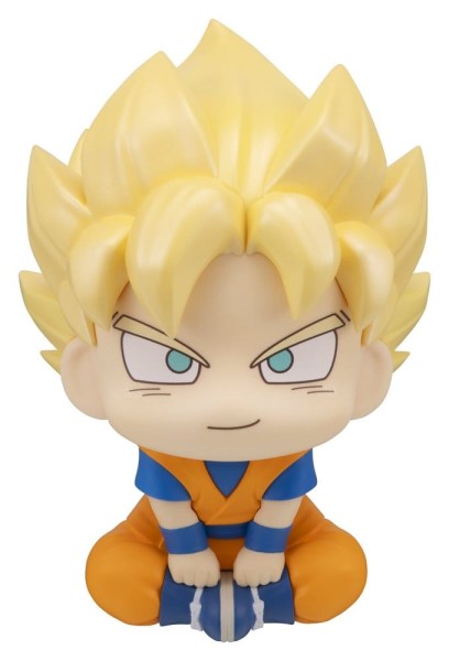 Dragon Ball - Super Saiyan Son Goku Figur / DAIMA Look Up (mini): Megahouse
