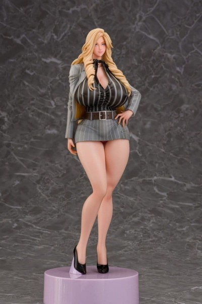 Gal Ane Shachou to Harem Office - Nishigori Ai Statue / Grey Suit Ver.: Daiki Kougyo