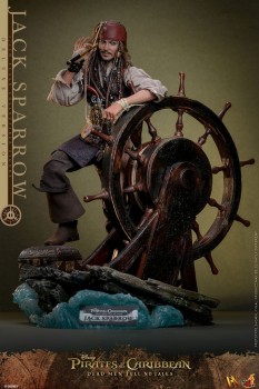 Pirates of the Caribbean: Salazars Rache DX - Jack Sparrow Actionfigur (Deluxe Version): Hot Toys Pirates of the Caribbean: Salazars Rache DX - Jack Sparrow Actionfigur (Deluxe Version): Hot Toys