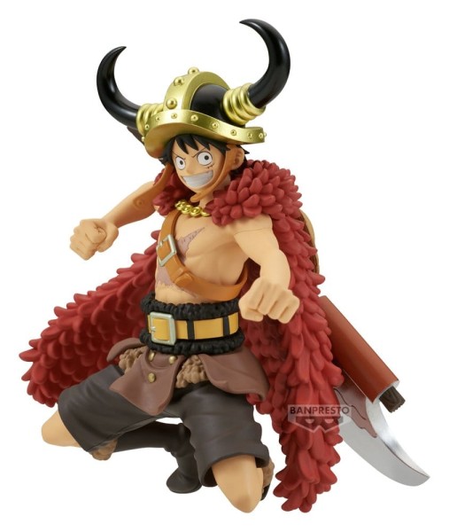 One Piece - Monkey D. Ruffy Figur / Battle Record Collection: Banpresto
