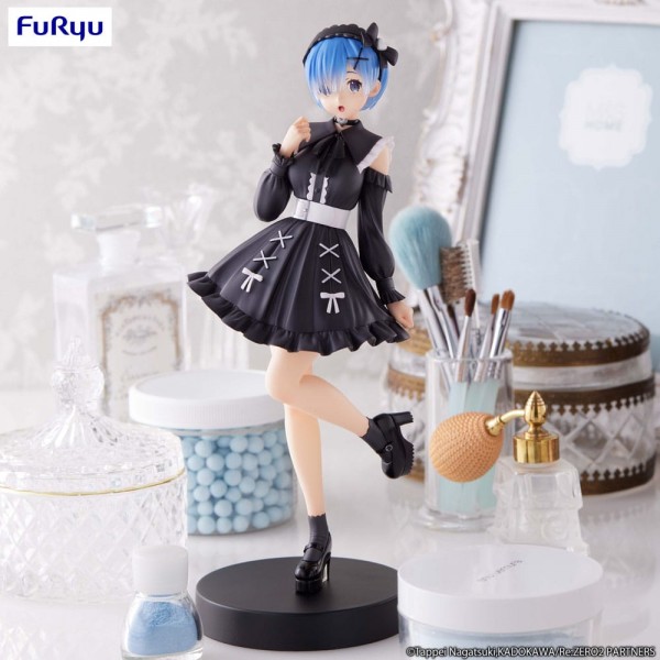 Re:Zero Starting Life in Another World Trio-Try-iT - StatueRem Girly Outfit Black: Furyu