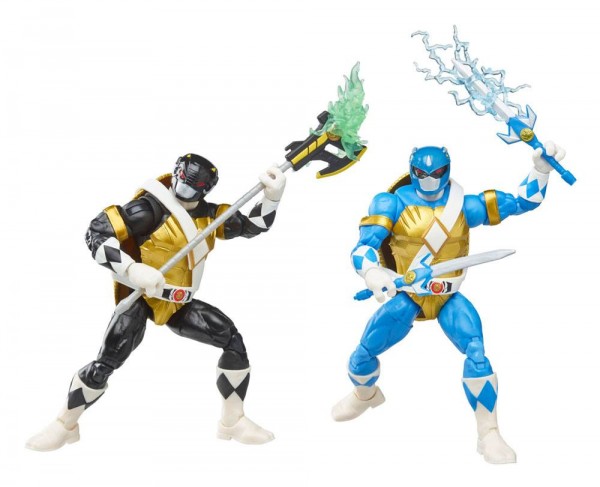 Power Rangers x TMNT Lightning Collection - Morphed Donatello & Morphed Leonardo Actionfigur: Hasbro