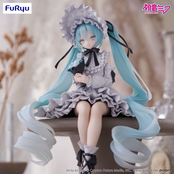 Vocaloid - Hatsune Miku Noodle Stopper Figur / Vintage Doll Style: Furyu