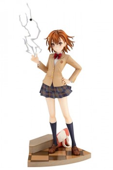 A Certain Scientific Railgun T - Mikoto Misaka Statue / 15th Anniversary Version - Kotobukiya Luxury A Certain Scientific Railgun T - Mikoto Misaka Statue / 15th Anniversary Version - Kotobukiya Luxury
