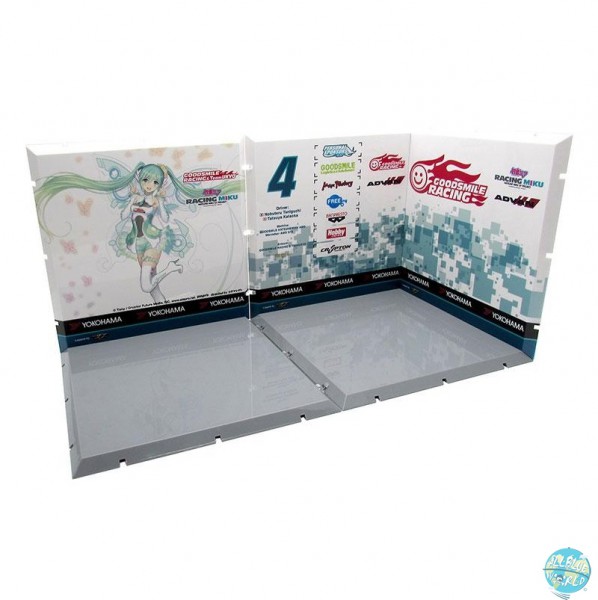 Dioramansion 150 - Racing Miku 2017 Pit C / Zubehör-Set: PLM