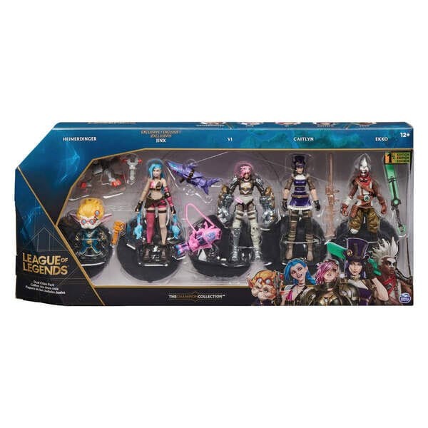 League of Legends - 5er Pack Actionfigur / Deluxe: Spin Master