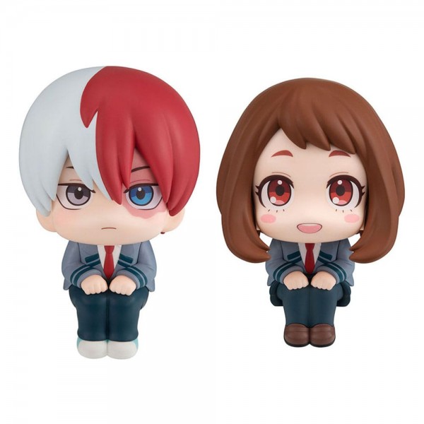 My Hero Academia - Ochaco Uraraka & Shoto Todoroki Statue / Look Up: MegaHouse