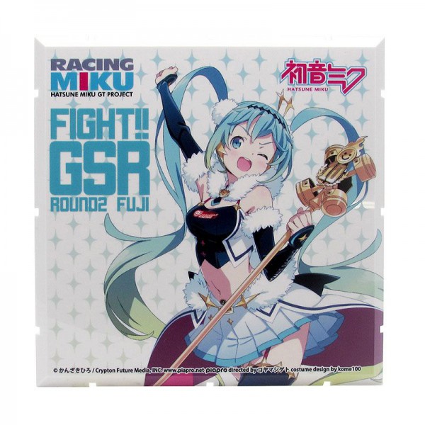 Dioramension - Racing Miku Pit 2018 Optional Panel (Rd. 2 FUJI) / Zubehör-Set: PLM