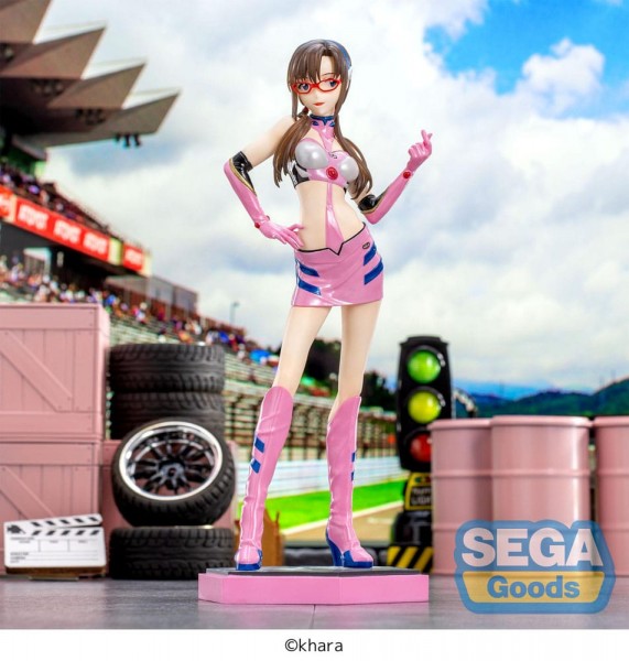 Evangelion: Luminasta - Evangelion Racing Mari Makinami Illustrious Pit Walk Statue: Sega