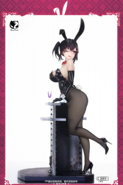 Original Character - Bunny Girl Rin Statue / illustration by Asanagi: BearPanda