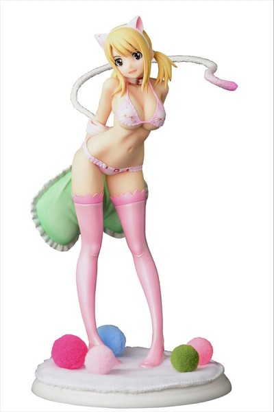 Fairy Tail - Lucy Heartfilia Statue / Cherry blossom CAT Gravure_Style Version: Orca Toys
