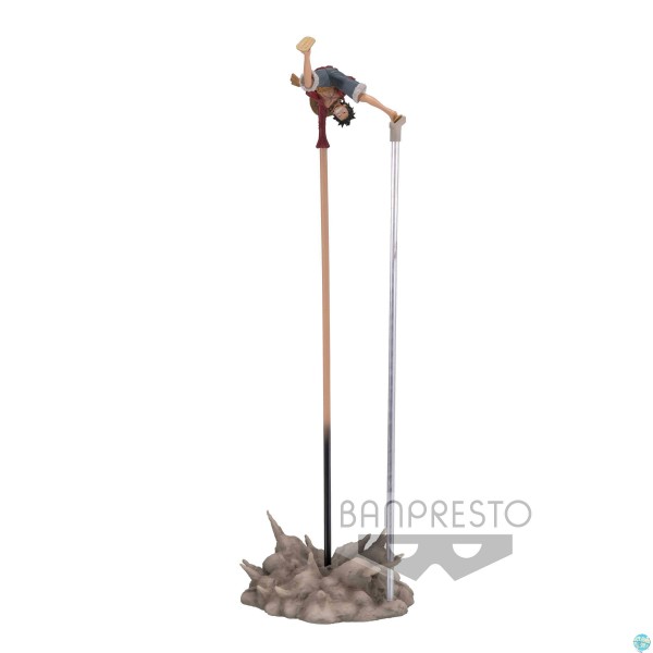 One Piece - Monkey D. Luffy Figur - Gum Gum Pistol - SCultures / Long Zoukei: Banprest