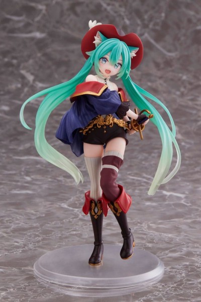 Hatsune Miku - Miku Figur / Wonderland Puss in Boots Version: Taito