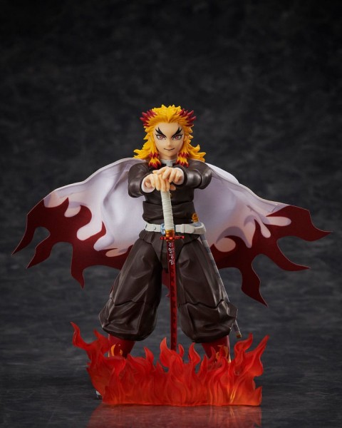 Demon Slayer: Kimetsu no Yaiba - Kyojuro Rengoku Actionfigur / BUZZmod: Aniplex