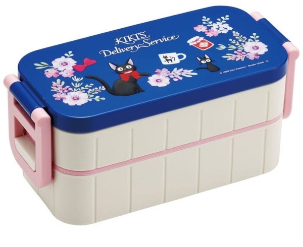 Kikis kleiner Lieferservice - Jiji Flower garland Zweilagige Lunchbox: Skater