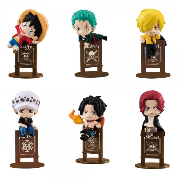 One Piece - Sortiment (8) Statue / Ochatomo Series Sammelfiguren Pirates Party: MegaHouse