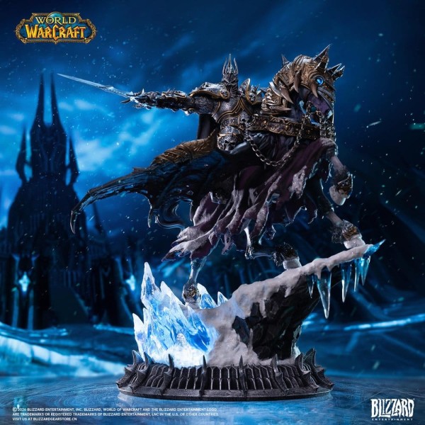 Warcraft - The Lich King & Invincible Statue: Blizzard