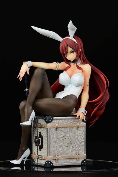 Fairy Tail - Erza Scarlet Statue / Bunny Girl Style White Version: Orca Toys