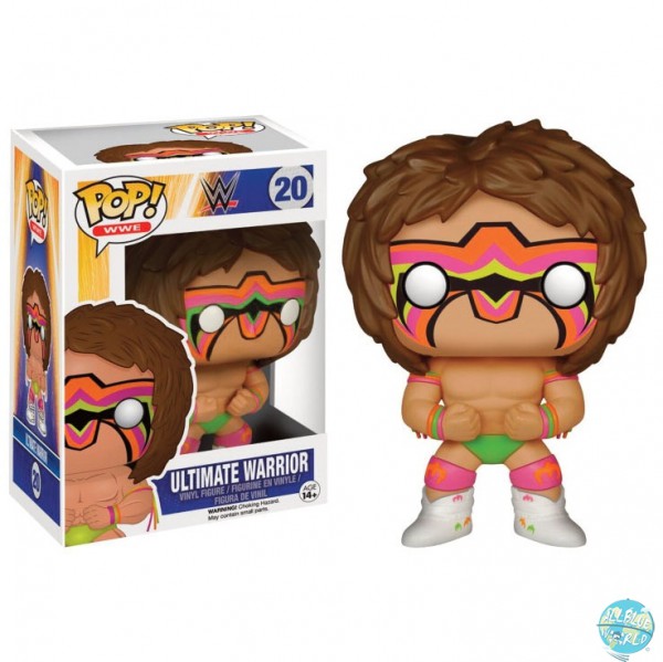 WWE Wrestling - Ultimate Warrior Figur - POP!: Funko