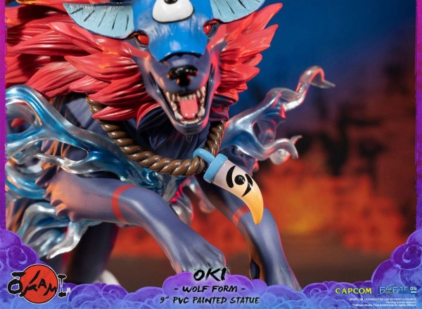Okami - Oki Statue: First 4 Figures