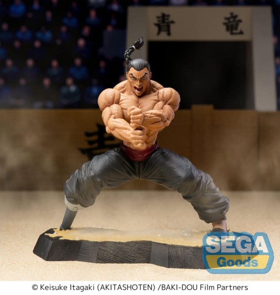 Baki-Dou - Kaioh Retsu Figur / Luminasta: Sega