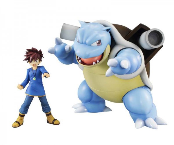 Pokemon - Gary Eich & Turtok Statue / G.E.M Series: MegaHouse