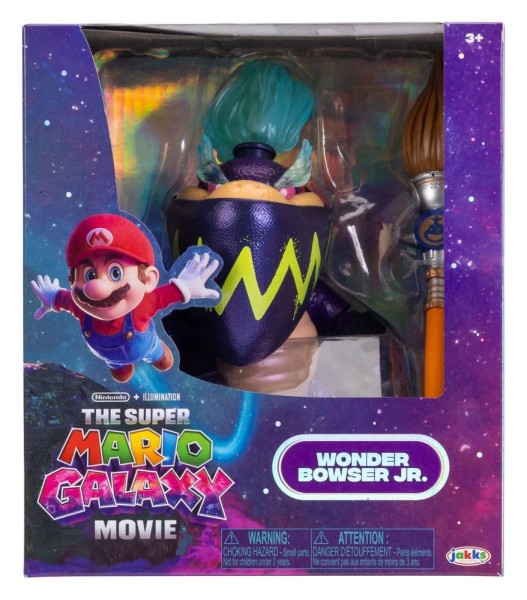 Super Mario Galaxy - Wonder Bowser Jr. Actionfigur / Galaxy Film: Jakks Pacific