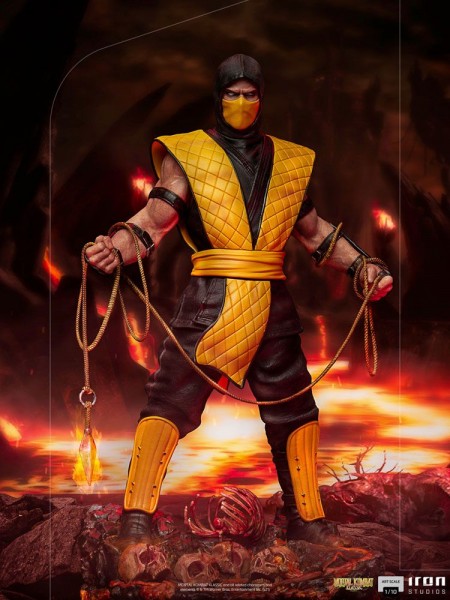 Mortal Kombat - Scorpion Statue / Art Scale: Iron Studios