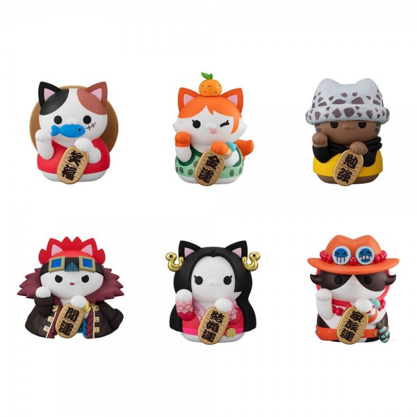 One Piece - NyanPieceNyan! Beckoning cat Lucky Cat Pirates / Mega Cat Project: MegaHouse