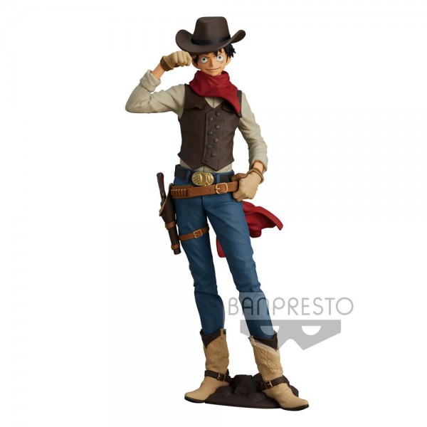 One Piece - Monkey D. Ruffy Figur / Treasure Cruise World Journey: Banpresto