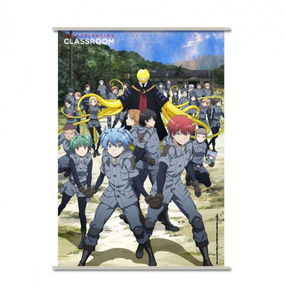 Assassination Classroom - Wallscroill / Motiv Koro Sensei & Students in Uniform: Sakami