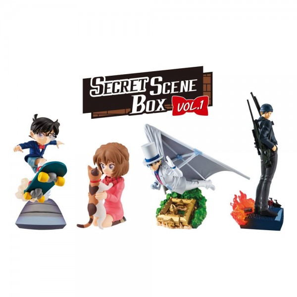 Detektiv Conan - Petitrama Series Sammelfiguren /Secret Scene Box Vol. 1: MegaHouse