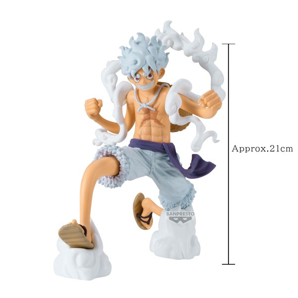 One Piece - Monkey D. Ruffy Gear 5 Figur / IGrandista: Bapresto