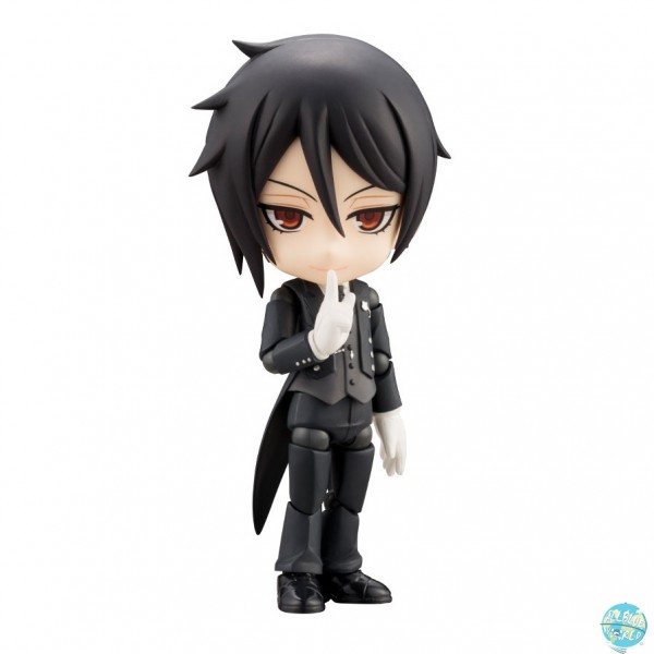 Black Butler Book of Atlantic - Sebastian Michaelis Actionfigur - Cu-Poche: Kotobukiya