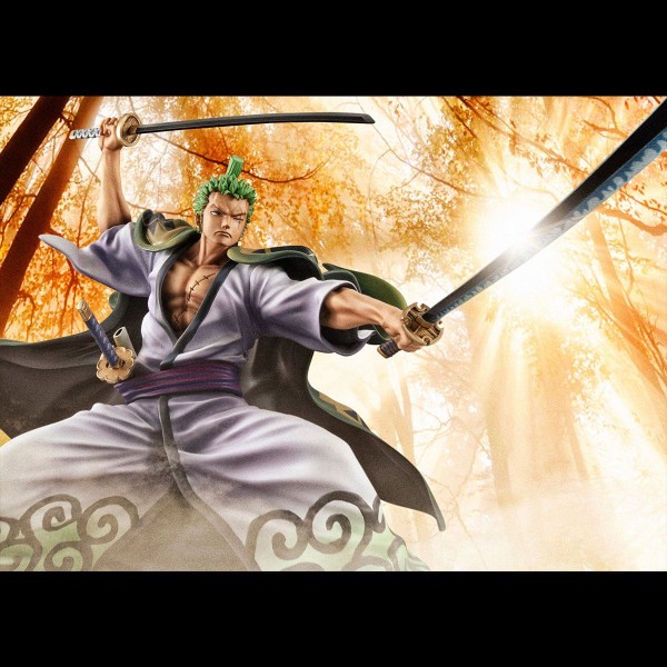One Piece - Lorenor Zorro / Zoro Juro Statue / Warriors Alliance [NEUAUFLAGE]: MegaHouse