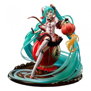 Vocaloid - Hatsune Miku Statue / 2021 Chinese New Year Version: FuRyu Vocaloid - Hatsune Miku Statue / 2021 Chinese New Year Version: FuRyu