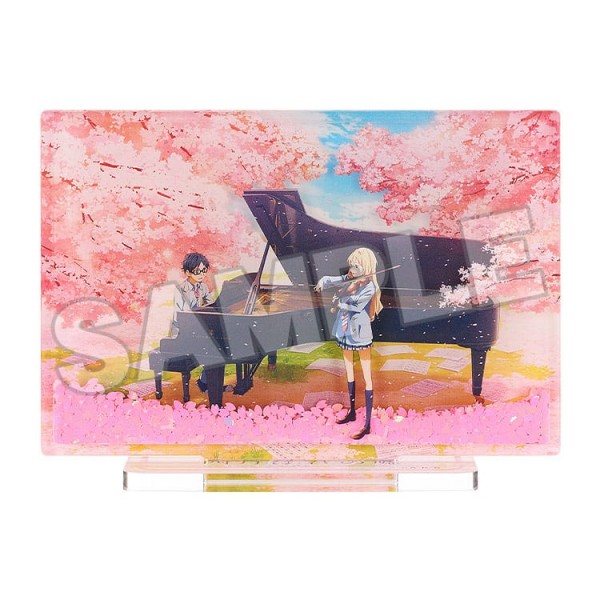 Your Lie in April - Stand Glitter Acrylic: Good Smile Company