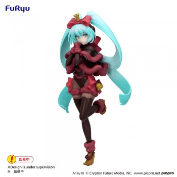 Hatsune Miku Exceed Creative - SweetSweets Statue / Series Noel Raspberry Ver.: Furyu Hatsune Miku Exceed Creative - SweetSweets Statue / Series Noel Raspberry Ver.: Furyu