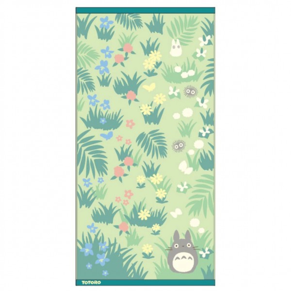 Ghibli Mein Nachbar Totoro - Totoro & Butterfly Badehandtuch: Marushin