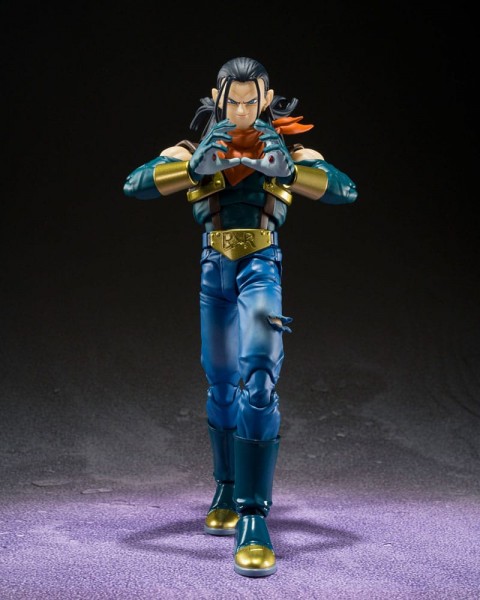 Dragon Ball GT - Super Android 17 Actionfigur / S.H.Figuarts: Bandai Tamashii Nations