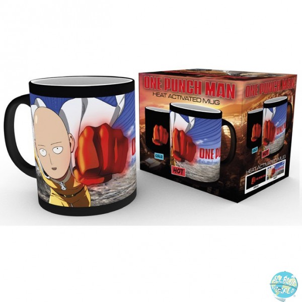 One Punch Man - Tasse Saitama Print - Thermoeffekt: GYE