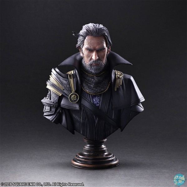 Final Fantasy XV Kingsglaive - Regis Lucis Caelum Büste - Static Arts: Square Enix